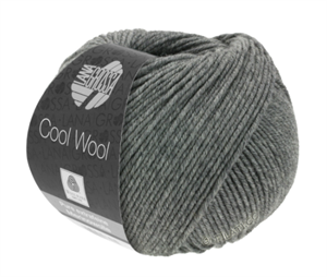 Cool wool 100% merino - meleret koksgrå